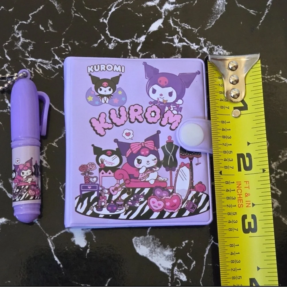 Cute Sanrio Character Notebook and Pen - 1 set of your choice